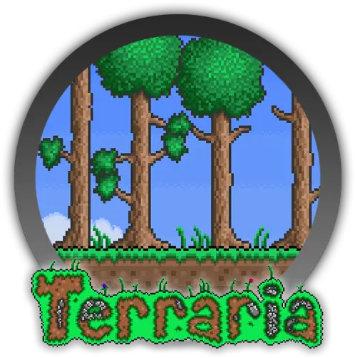  Journeys End Launches Terraria Game Icon Png Terraria Logo Transparent