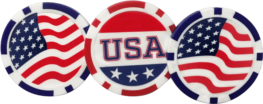  3 Usa Poker Chip Pack Usa Poker Chip Png Poker Chip Png