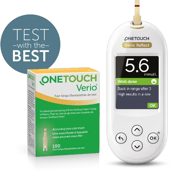  Onetouch Glucose Meters Test Strips U0026 Diabetes Management Kennedy Space Center Png Reaction Test Your Reflexes Icon