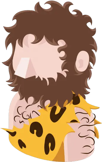  Geoimages U2013 Canva Hair Design Png Caveman Icon