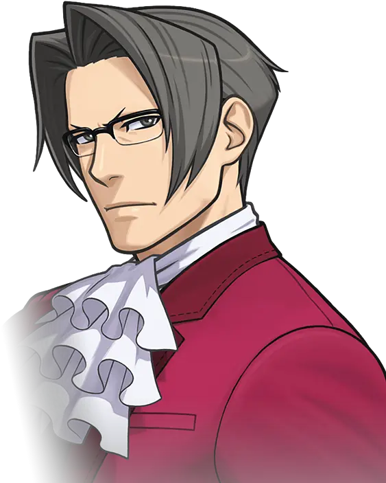  Prosecutors Edgeworth Ace Attorney Png Miles Edgeworth Icon