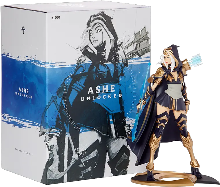  Surrender Lol Ashe Action Figure Png Ultra Rapid Fire Summoner Icon