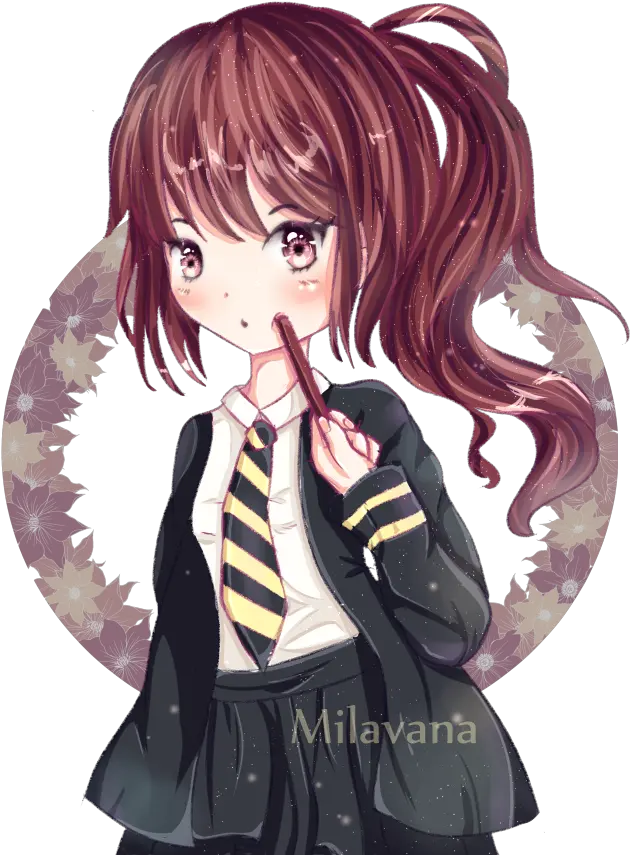  Milavana Anime Harry Potter Hufflepuff Png Hufflepuff Icon