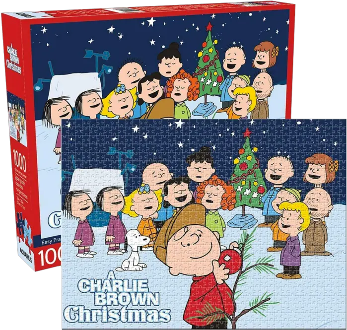  Peanuts Charlie Brown Christmas 1000 Piece Jigsaw Puzzle 1000 Piece Charlie Brown Christmas Puzzle Png Charlie Brown Christmas Tree Png