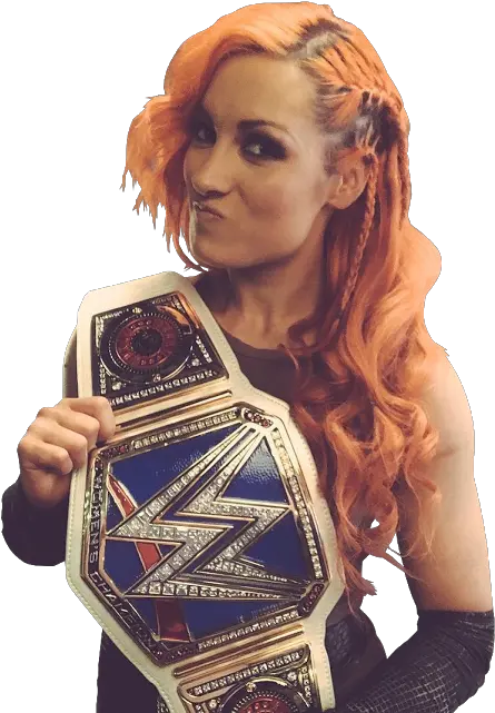  Download Wwe Smackdown Women Champion Irish Ass Kicker Png Becky Lynch Png