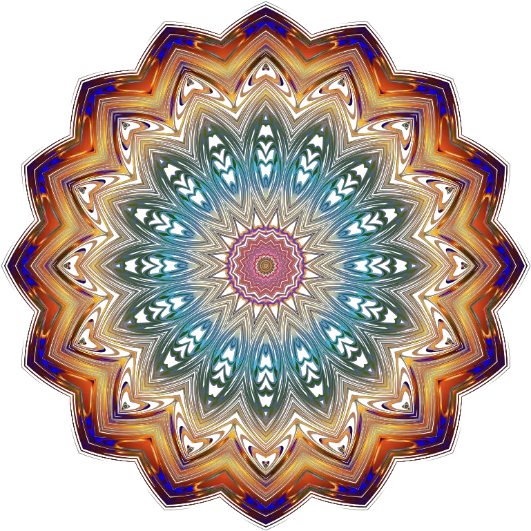  Png Prismatic Mandala Line Art Transparent Background Mandalas Png Mandala Transparent Background