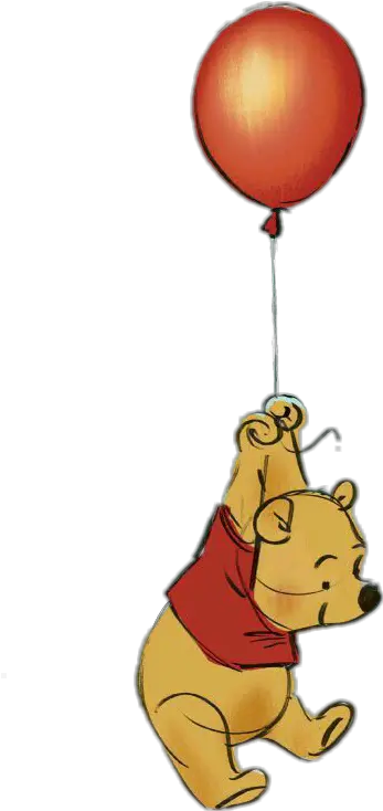  Popular And Trending Winnie Thepooh Stickers On Picsart Winnie The Pooh With A Balloon Png Winnie The Pooh Transparent