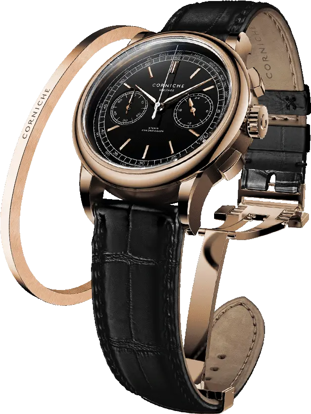  Watch Hands Png Corniche Watches Heritage Chronograph Watch Hands Png