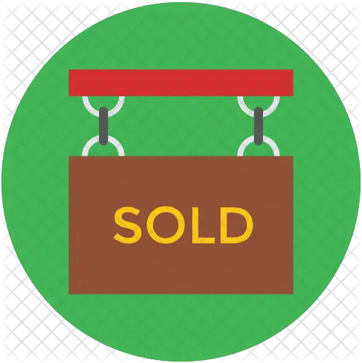  Sold Sign Icon Of Flat Style Ho Chi Minh City Medicine And Pharmacy University Png Sold Sign Png