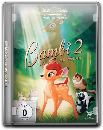  Bambi 2 V3 Icon English Movies 3 Iconset Danzakuduro Bambi 2 Dvd Png Bambi Png