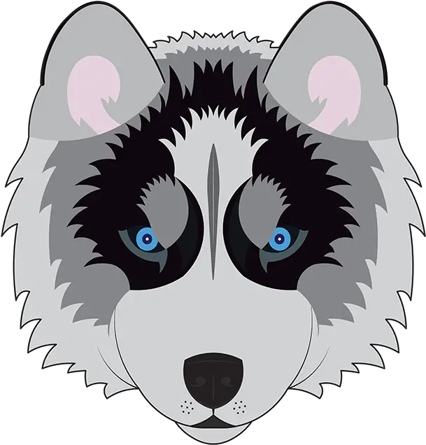  Husky Dog By Jamal Salem Cartoon Png Husky Png