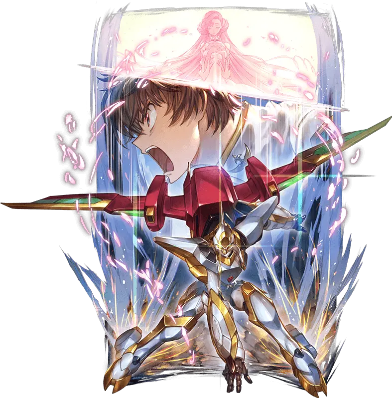  Suzaku Kururugi Grand Blue Fantasy Collab Png Code Geass Icon