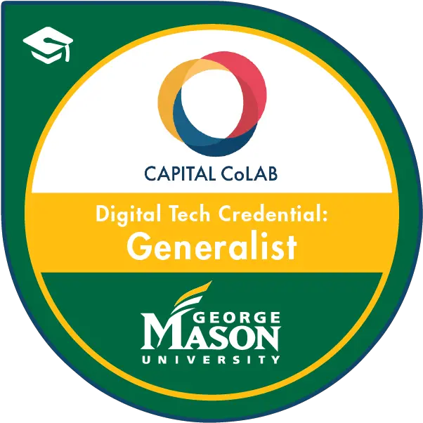  George Mason University Badges Acclaim George Mason University Png George Mason University Logos