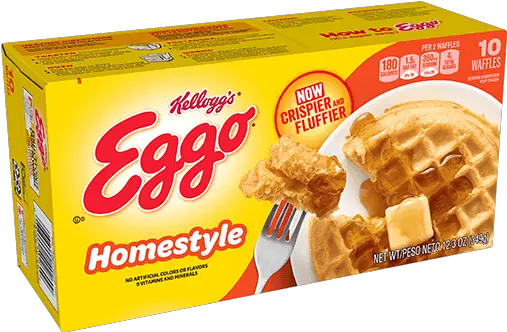  Eggo Waffle Sundaes Eggo Blueberry Waffles Png Waffles Png