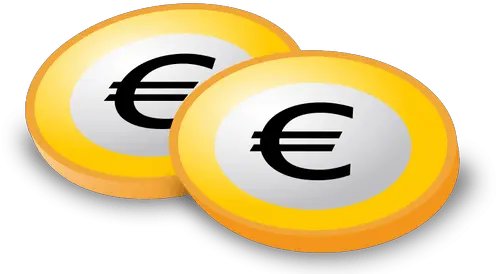  Euro Logo Euro Coins Cartoon Png Euro Logo