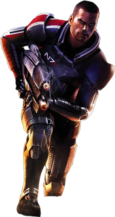  Commander Shepard Render Mass Effect 2 Png Mass Effect Png