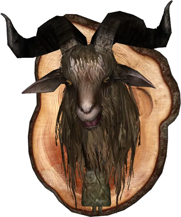  Mounted Goat Head Mounted Goat Head Png Goat Head Png