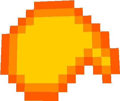  Fireball Mario Pixel Art Minecraft Png Fireball Transparent