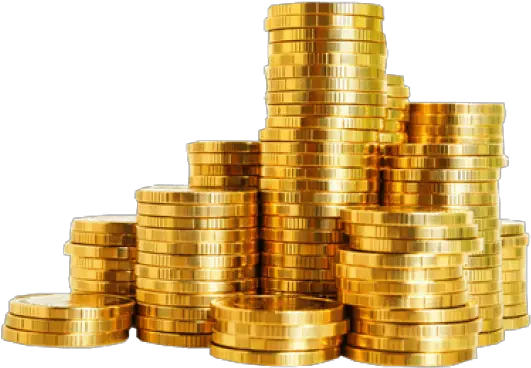  Gold Coins Stack Transparent Png Gold Coins Transparent Background Coin Transparent