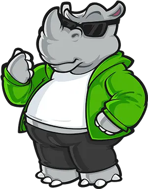  About The Rhino Phat Car Hire 4x4 Vehicles Self Cartoon Png Rhino Logo