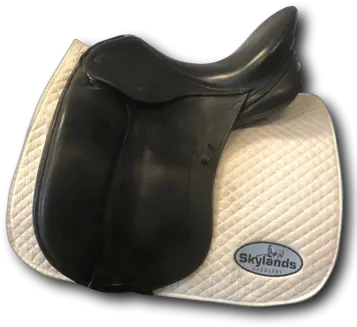  Used Saddles Round Toe Png Used Custom Icon Flight Dressage Saddle