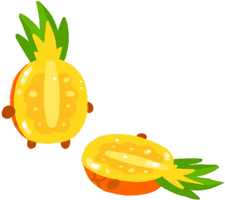  Sliced Dead Sticker Sliced Dead Dying Discover U0026 Share Gifs Fruit Cut In Half Gif Png Pineapple Slice Icon