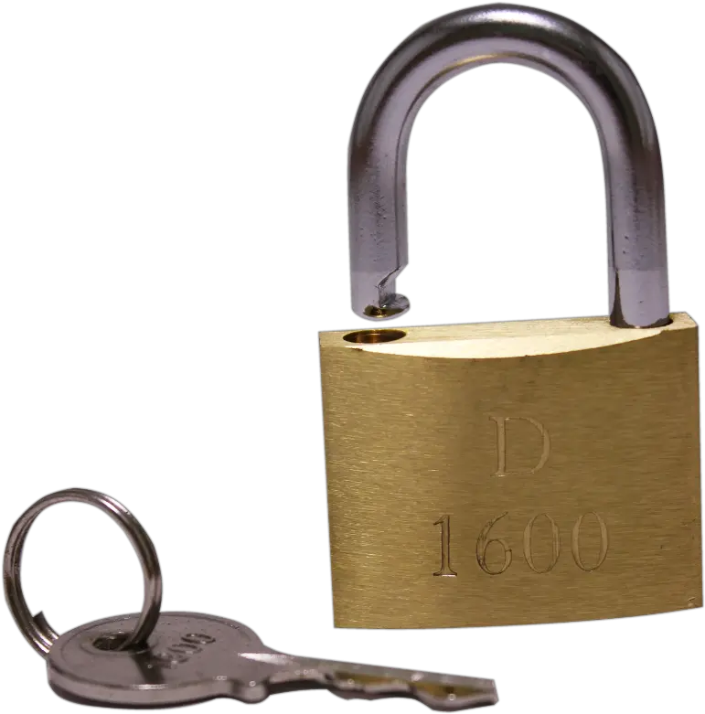  Brass Dolphin Style Padlock D1600 With 35mm Key Brass Hd Key Png Padlock Png