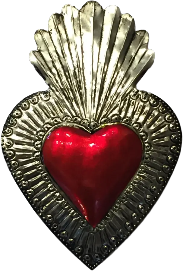  Tin Sacred Heart Large E Hearts Assorted Solid Png Sacred Heart Png