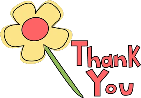  32 Thank You Flower Give Thanks Clip Art Clipartlook Thank You Card Clipart Png Give Thanks Png