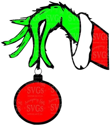  Christmas Ornament Image Result For Grin 1303591 Png Grinch Hand Holding Ornament Grinch Png