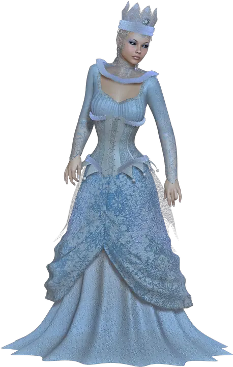  Snow Queen Maiden Free Image On Pixabay Figurine Png Queen Png