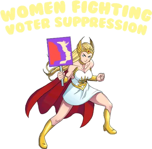  Vote Women Sticker Vote Women Vote Shera Discover Stickers De She Ra Png Jessica Rabbit Icon