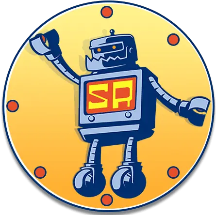  Turnaround Timeicon Sticker Robot Custom Stickers Sticker Circulares De Robots Png Sa Icon