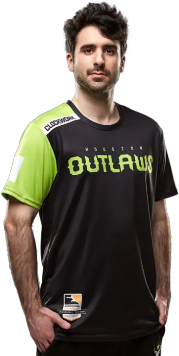  Overwatch Outlaws Clockwork I Know This For A Fact Short Sleeve Png Houston Outlaws Logo