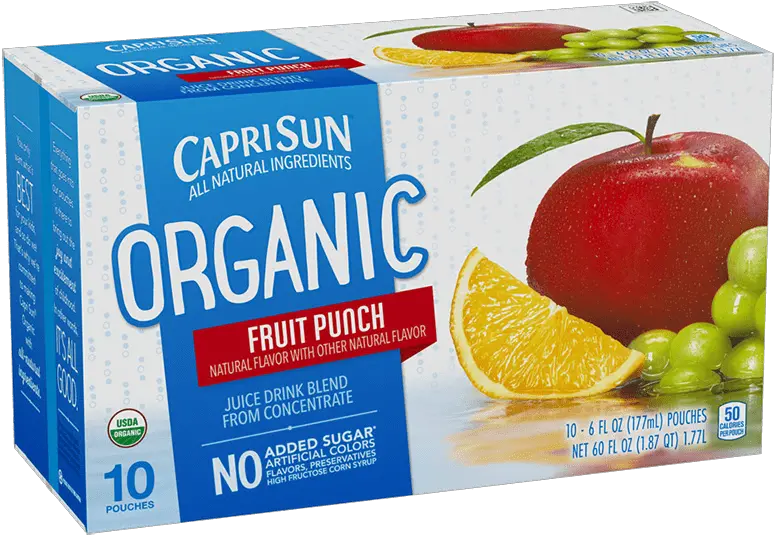  Organic Juice For Kids Fruit Capri Sun Capri Sun Organic Fruit Punch Png Organic Png