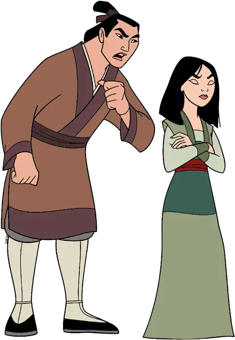  Download Back To Mulan Clip Art Menu Cartoon Full Size Conversation Png Mulan Transparent