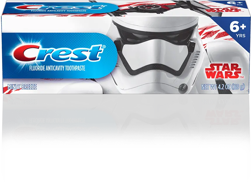  Crest Star Wars Minty Breeze Toothpaste Star Wars Png Oral B Logo