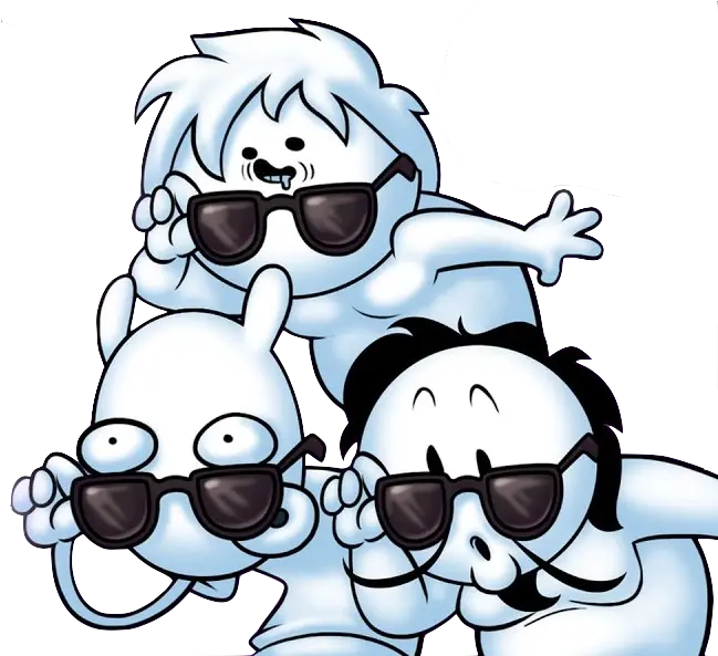  I Cut Out Two Drawings Of The Boys From Thumbnails If Oney Plays Funny Boy Png Meme Sunglasses Png