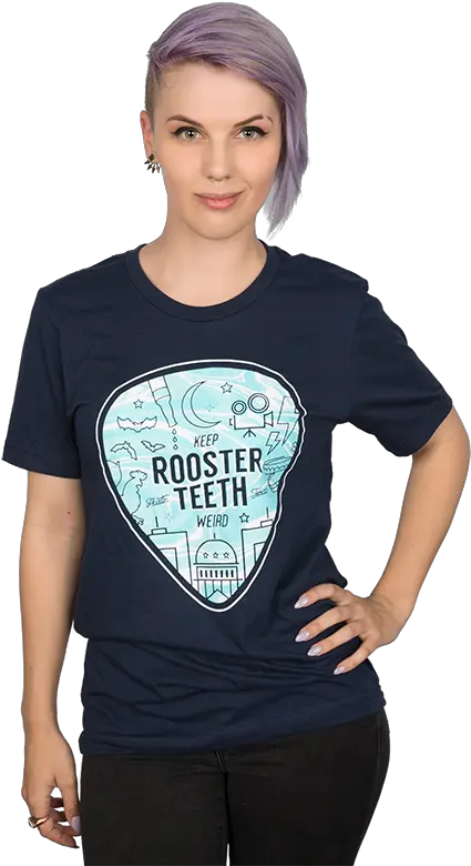  Download Rooster Teeth Los Angeles Shirt Full Size Png For Teen Rooster Teeth Logo