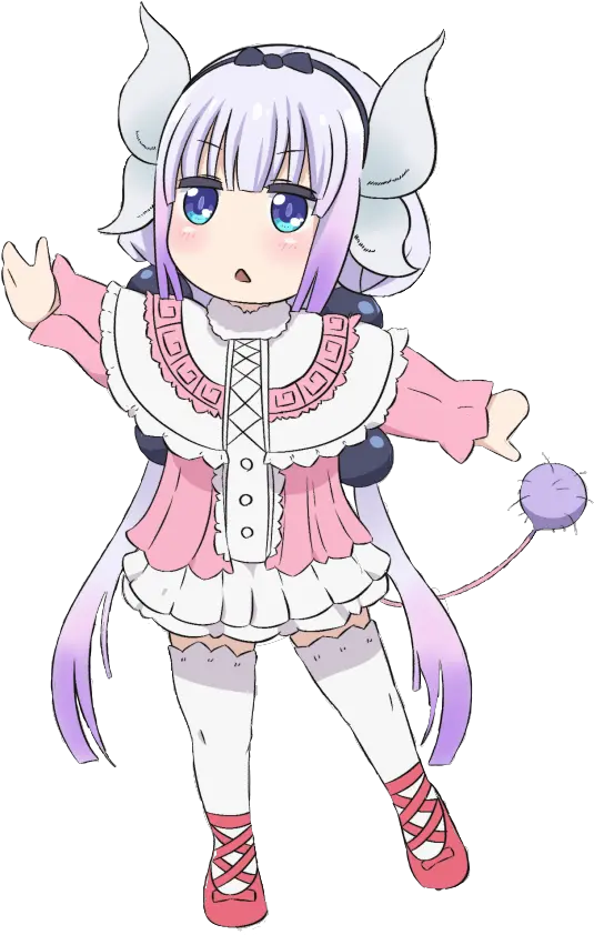  Misskobayashidragonmaid Kanna Anime Don T Lewd The Dragon Loli Png Kanna Transparent