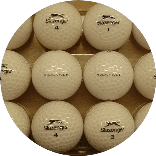  Slazenger Crystal Black Ice Slazenger Crystal Golf Balls Png Golf Ball Transparent