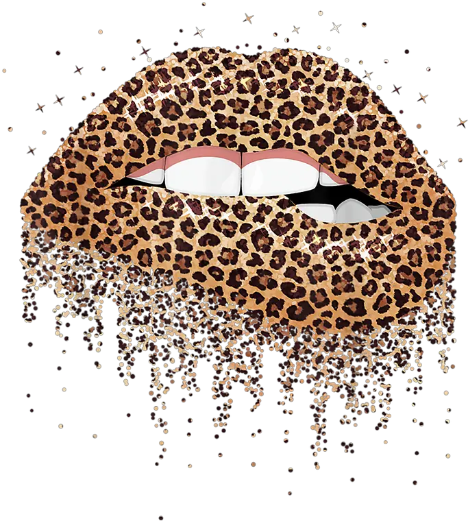  Pin Lip With Leopard Background Png Leopard Print Png