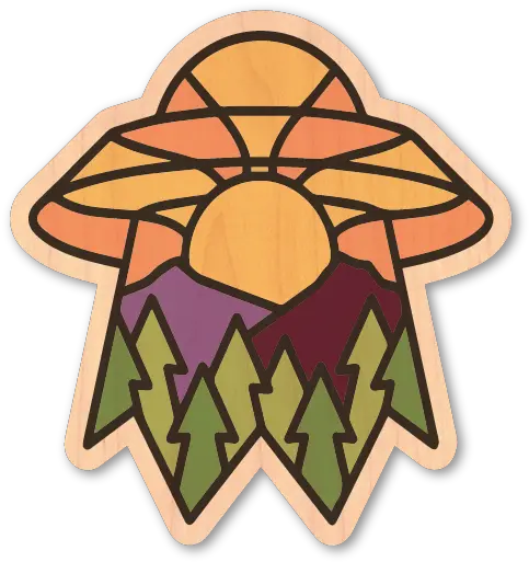  Rainbow Ufo Art Png Ufo Transparent