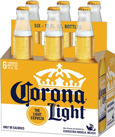  Corona Light 6pk Corona Light 12 Pack Png Corona Bottle Png