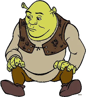  Shrek Clip Art Cartoon Shrek Clipart Png Donkey Shrek Png