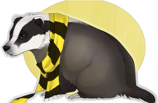  Download House Of Hufflepuff Hufflepuff Honey Badger Hufflepuff Badger Without Background Png Hufflepuff Icon