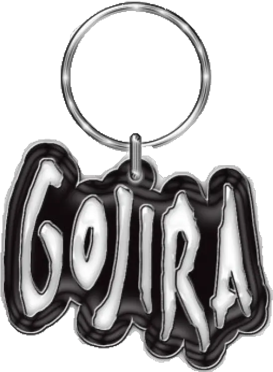  Gojira Enamel Logo Key Ring Gojira The Way Of All Png Gojira Logo