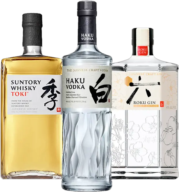  Japanese Craft Spirits Suntory Haku Vodka Png Beam Suntory Logo