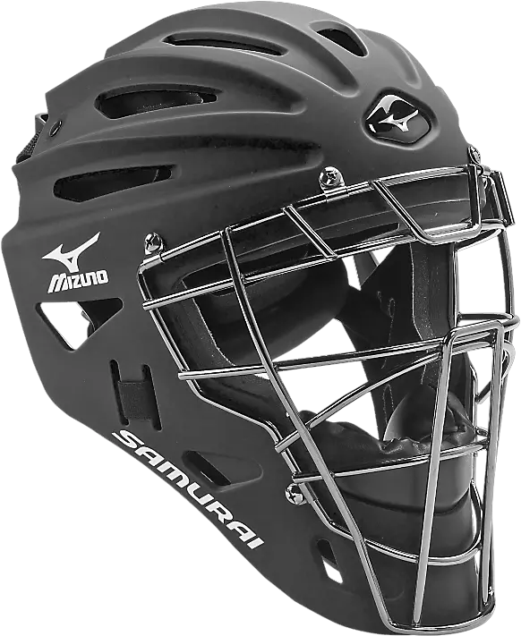  Mizuno Samurai Catchers Helmet Baseball Catcher Helmet Png Samurai Helmet Png