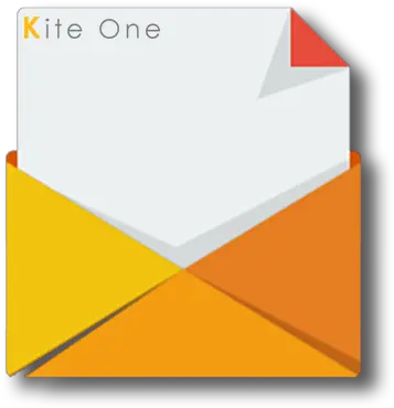  Contattaci Kite One Vertical Png Mail Kite Icon